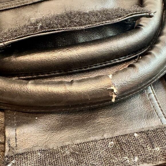 VTG 80s Giorgio Beverly Hills (18X12x9) Vegan Travel Duffle Bag Removable Strap - Picture 15 of 16